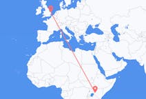 Flyreiser fra Eldoret, Kenya til Norwich, England