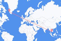 Flights from Phú Quốc, Vietnam to Nuuk, Greenland