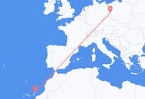 Flights from Lanzarote, Spain to Zielona Góra, Poland