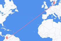 Flights from La Macarena, Colombia to Malmö, Sweden