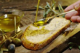 Extra vergine olijfolie proeven in Ascoli Piceno
