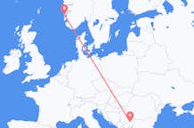 Flights from Stord to City of Niš