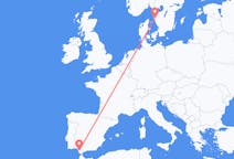 Flights from Jerez de la Frontera in Spain to Gothenburg in Sweden
