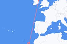 Flyreiser fra Lanzarote, Spania til Dublin, Irland