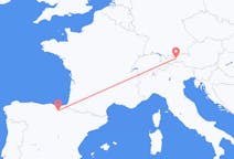 Flights from Vitoria-Gasteiz, Spain to Innsbruck, Austria