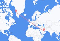 出发地 卡塔尔出发地 多哈目的地 格陵兰阿西亚特的航班