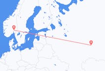 Loty z miasta Niżniekamsk do miasta Oslo