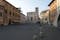 City of Todi, Umbria, Italy, Piazza del Popolo, the main square of the city.