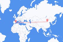 Flights from Hohhot to Alicante