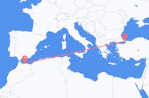 Flyrejser fra Al Hoceima til Istanbul