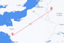 Flyg från Köln, Tyskland till Nantes, Frankrike