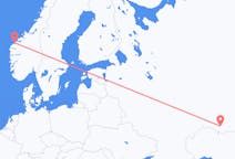 Fly fra Orenburg til Ålesund