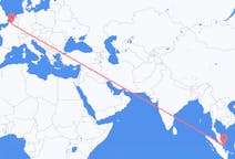 Flyreiser fra Batam, Indonesia til Lille, Frankrike