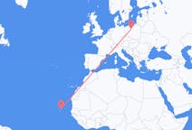 Flights from Boa Vista in Cape Verde to Bydgoszcz in Poland