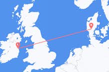 Flyreiser fra Dublin, Irland til Billund, Danmark