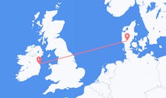 Vols de Dublin, Irlande pour Billund, Danemark