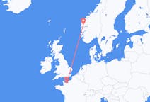 Flights from Caen, France to Førde, Norway