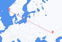 Flyg från Volgograd till Bergen