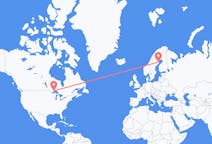 Рейсы из Тандер-Бей, Канада в Шеллефтео, Швеция
