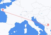 Flyg från Lorient till Skopje