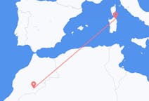 Flyreiser fra Zagora, til Olbia