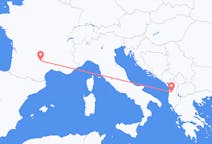 Voli da Tirana, Albania a Rodez, Francia