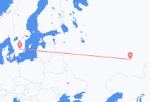 出发地 俄罗斯出发地 烏法目的地 瑞典韦克舍的航班