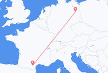 Flyg från Berlin, Maryland, Tyskland till Carcassonne, Frankrike