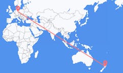뉴질랜드 네이피어에서 출발해 독일 라이프치히로(으)로 가는 항공편