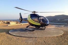 Antiparos에서 Mykonos까지 개인 헬리콥터 이동