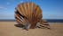 The Scallop at Aldeburgh Beach, Aldeburgh, East Suffolk, Suffolk, East of England, England, United Kingdom