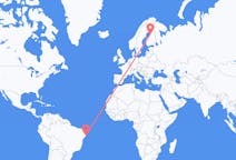 Flyreiser fra Maceió, Brasil til Uleåborg, Finland