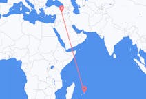 Flyreiser fra Mauritius, til Diyarbakir