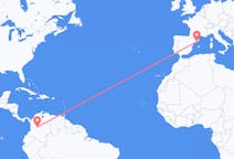 Flüge von Bogotá, Kolumbien nach Barcelona, Spanien