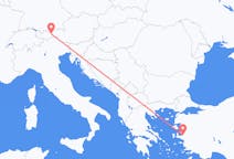 Flyrejser fra Izmir, Tyrkiet til Innsbruck, Østrig