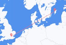 Flyreiser fra London, England til Visby, Sverige