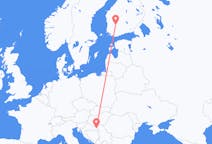 Flights from Osijek, Croatia to Tampere, Finland