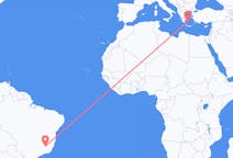 Flights from Belo Horizonte, Brazil to Plaka, Milos, Greece