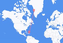 Flights from Santo Domingo, Dominican Republic to Aasiaat, Greenland