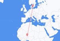 Flyrejser fra Niamey til København