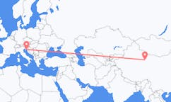 Рейсы из Дуньхуан, Китай в Риека, Хорватия