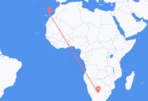 Vluchten van Dingleton, Zuid-Afrika naar Lanzarote, Spanje
