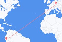 出发地 秘鲁出发地 卡哈馬卡目的地 德国纽伦堡的航班