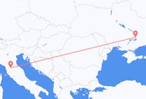 Flyg från Zaporizhia, Ukraina till Florens, Italien