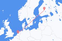 เที่ยวบิน จากจีวาสกีลา, ฟินแลนด์ ไปยัง อัมสเตอร์ดัม, เนเธอร์แลนด์