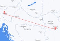 Flüge von Laibach, Slowenien nach Belgrad, Serbien