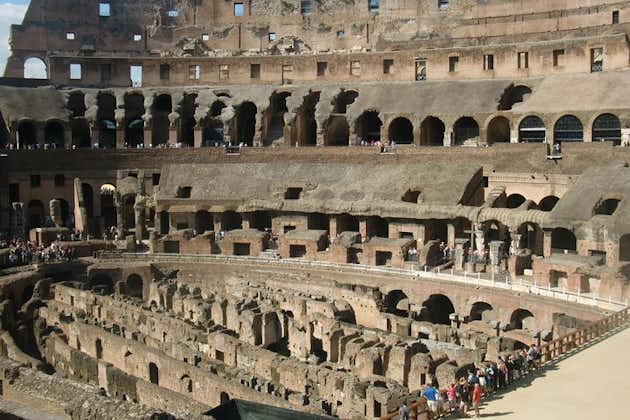 Port de Civitavecchia: visite privée d'une journée de Rome au Colisée, billets compris