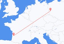 Flights from Zielona Góra, Poland to Bordeaux, France