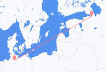 Flug frá Sankti Pétursborg, Rússlandi til Hamborgar, Þýskalandi