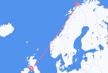 Flyrejser fra Douglas, Isle of Man til Tromsø, Norge